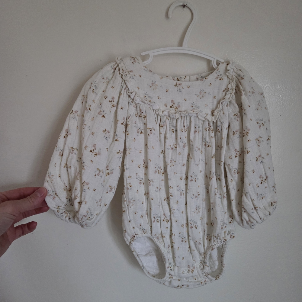 Jamie Kay Cream Floral Bodysuit